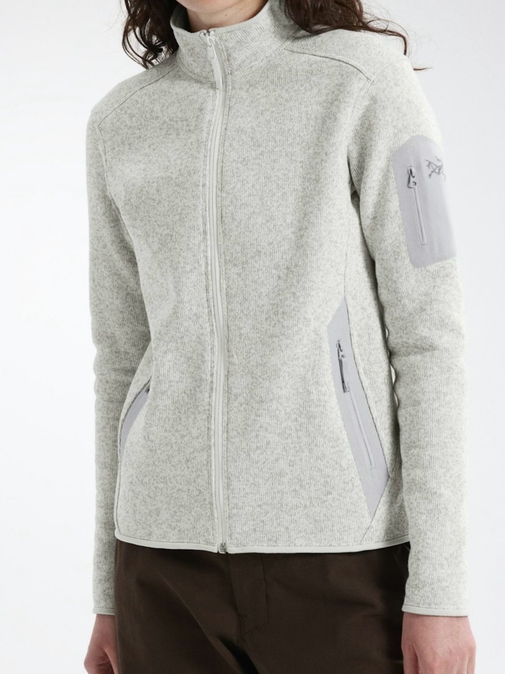 Arc’teryx Light Blue Full-Zip Women's Fleece Jacket